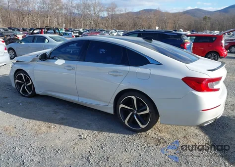 2018 Honda Accord Sport from USA, damaged, VIN 1HGCV1F3XJA204744
